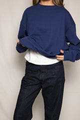 The Core Crewneck - Classic Navy