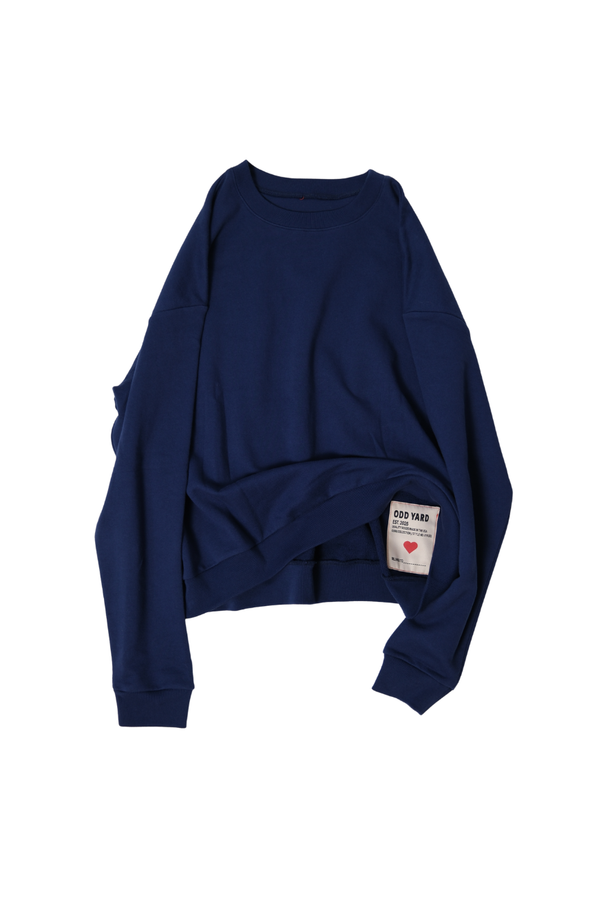 The Core Crewneck - Classic Navy