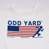 Boxy USA Tee [White]