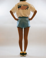 Boxy USA Tee [White]